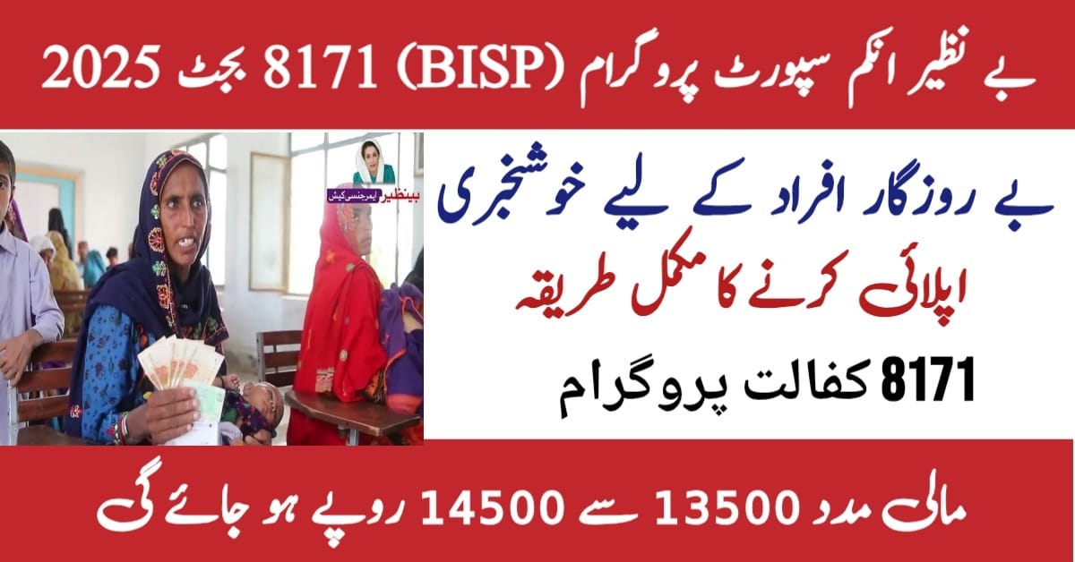 Benazir Income Support Program 8171 Budget