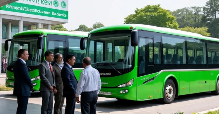 Green Transport Revolution Punjab Unveils Plans for New Electric Bus Route
