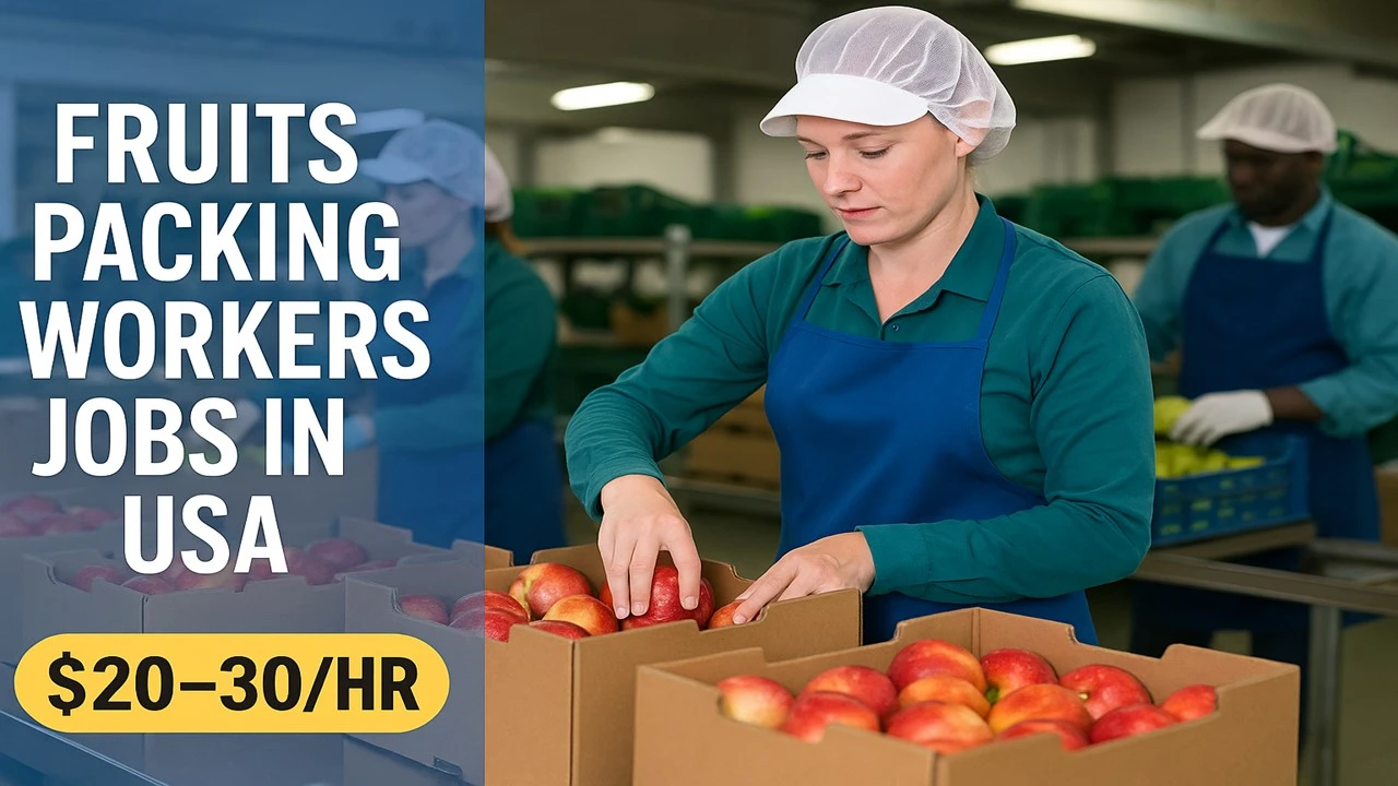 Fruits Packing Workers Jobs in the USA