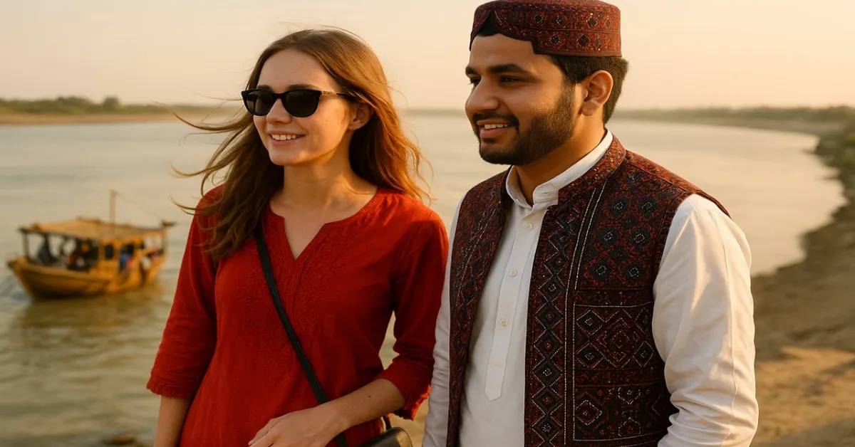 Gemini AI Prompt Cinematic Indus River Portrait in 8K