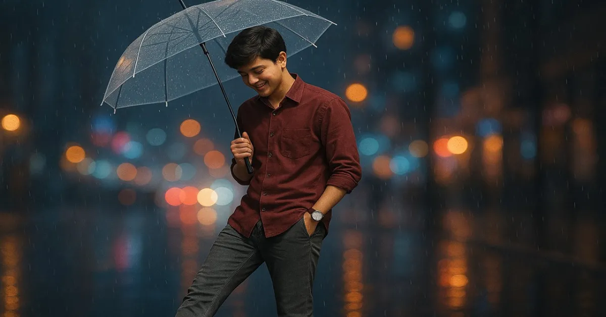 Gemini AI Prompt Create an Ultra-Realistic Rain Portrait (8K Cinematic Style)