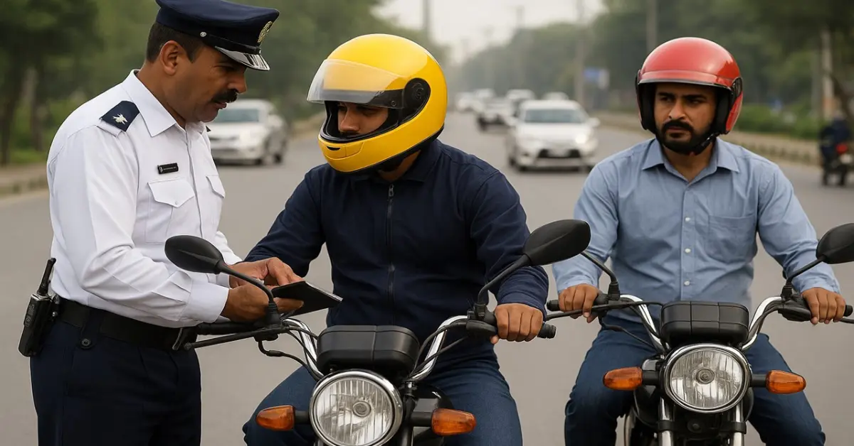 Punjab to Enforce New Mandatory Helmet Rule and Higher Traffic Fines