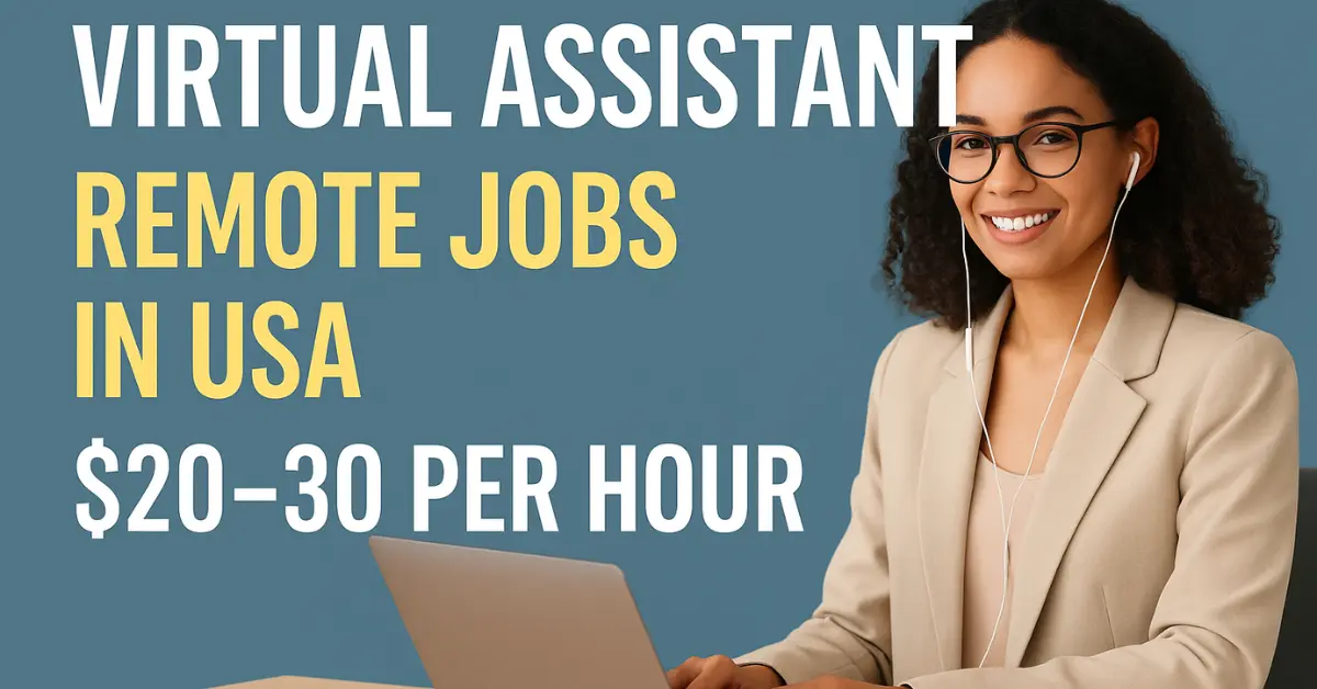 Virtual Assistant Remote Jobs in the USA