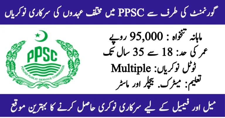 Punjab Public Service Commission PPSC Jobs 2026