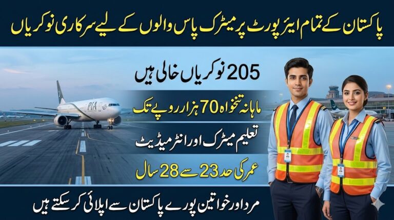 Pakistan Airports Authority PAA Jobs 2026