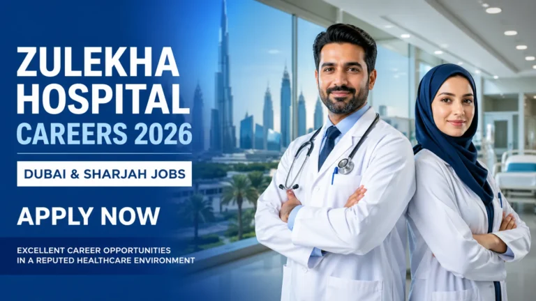 Zulekha Hospital Careers 2026 in UAE