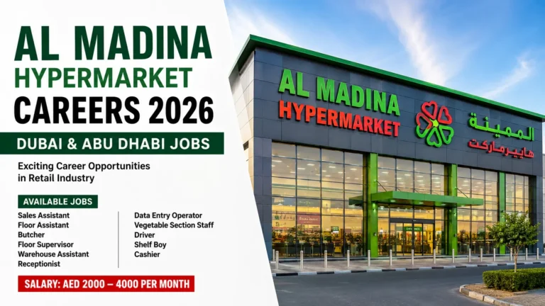 Al Madina Hypermarket Careers 2026