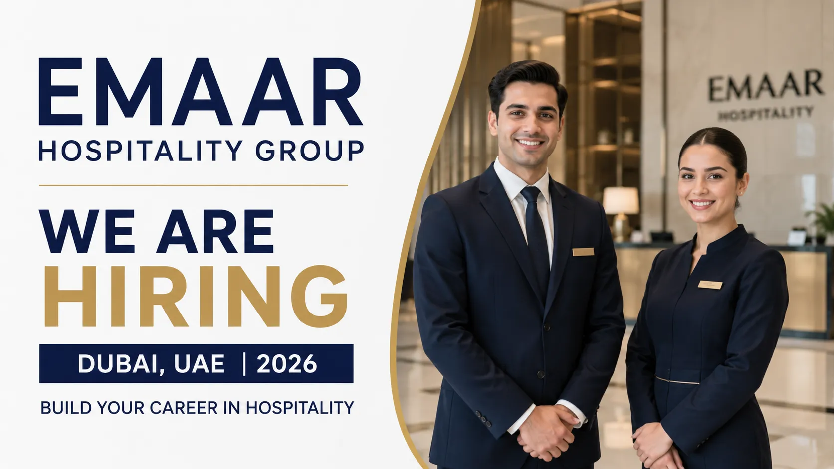 Emaar Hospitality Group Careers Dubai 2026