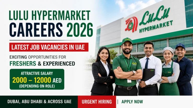 LuLu Hypermarket Careers in UAE 2026