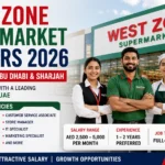 West Zone Supermarket Careers 2026 in Dubai