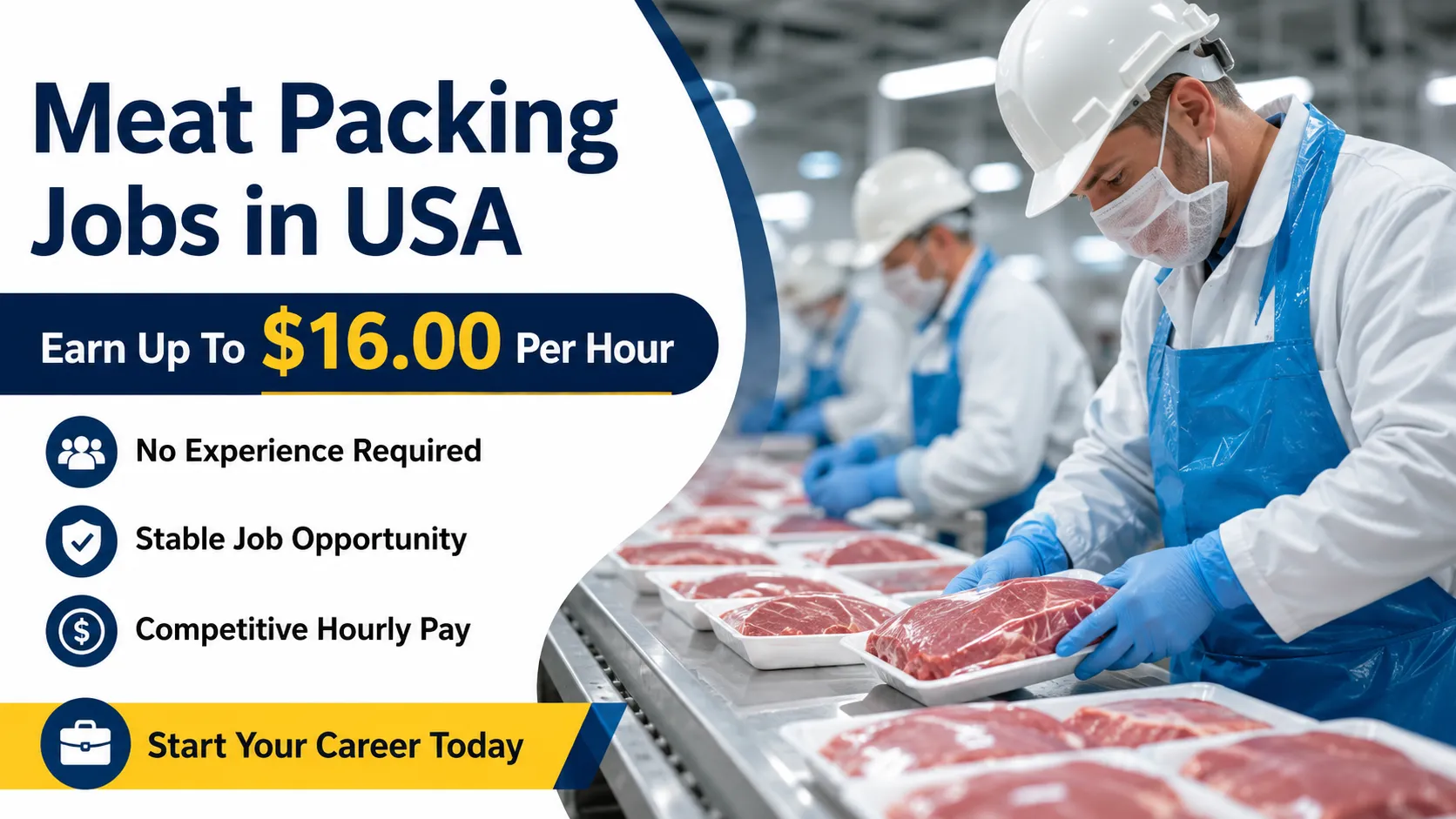Meat Packing Jobs in USA