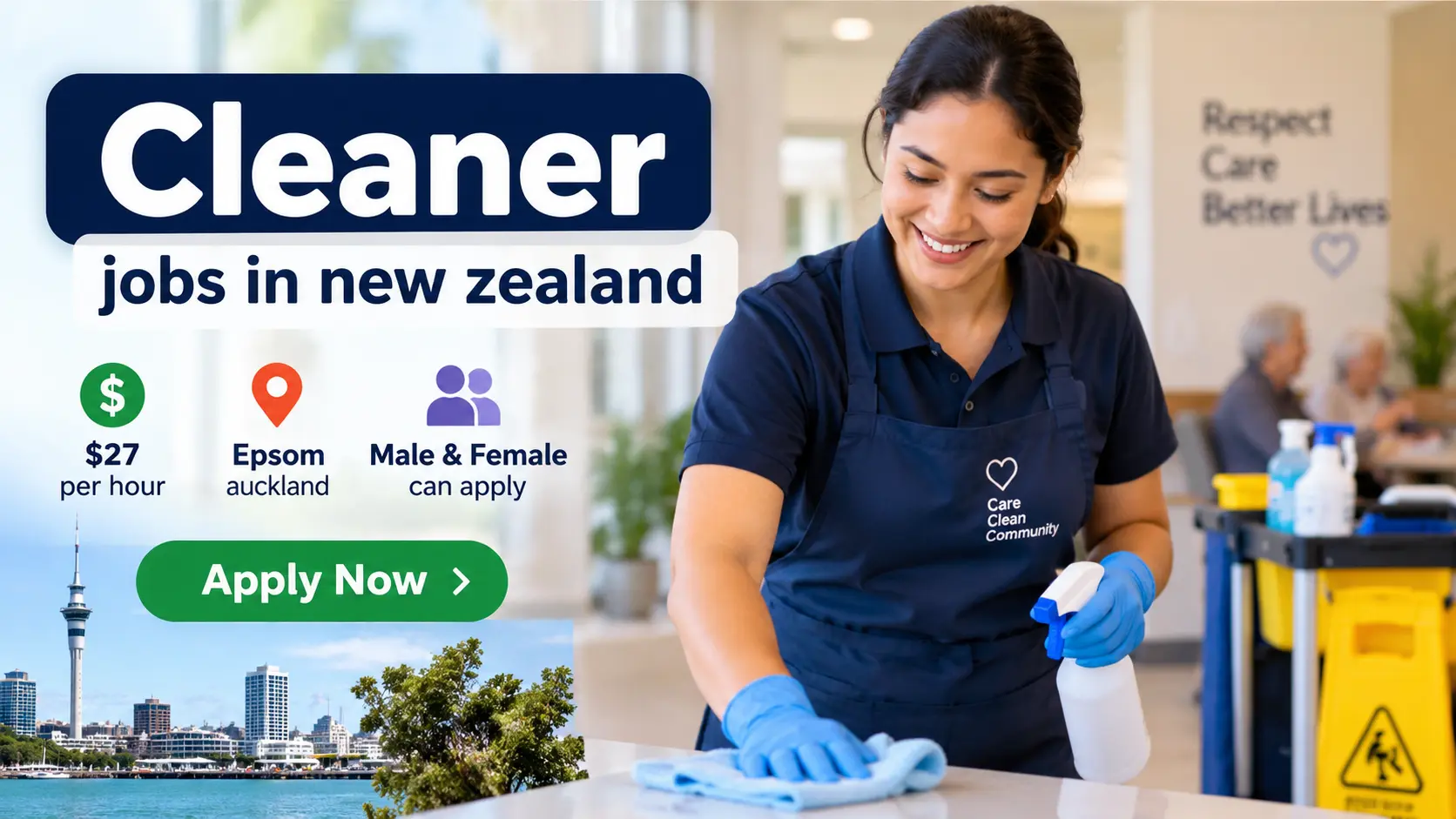 Cleaner Jobs in New Zealand