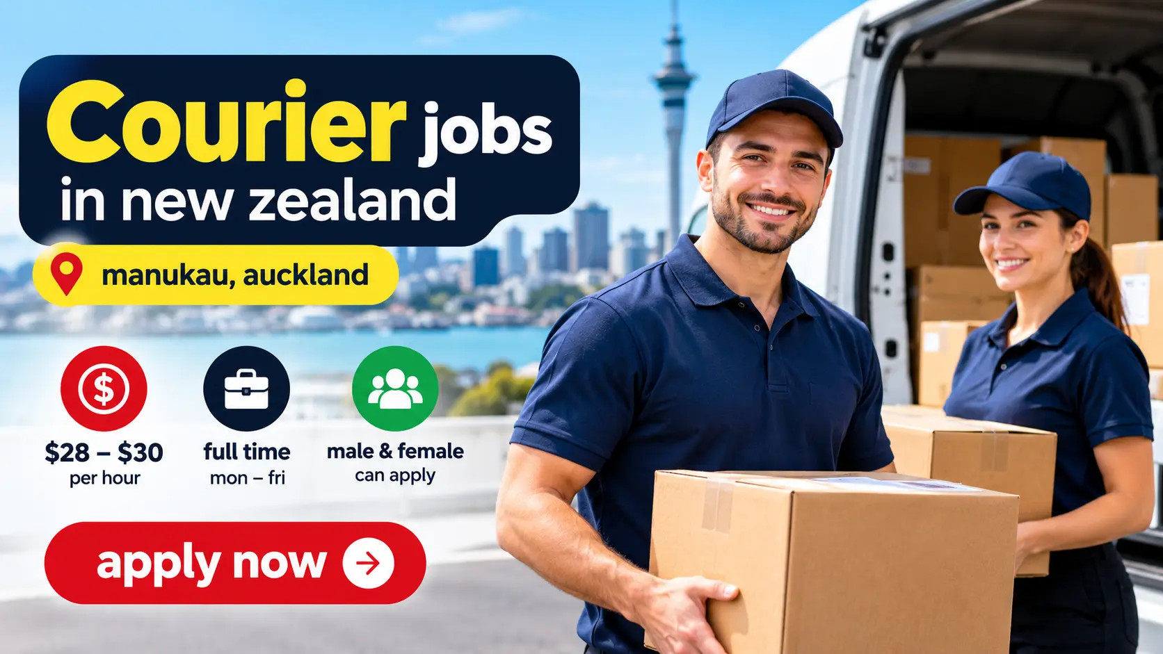 Courier Jobs in New Zealand 2026