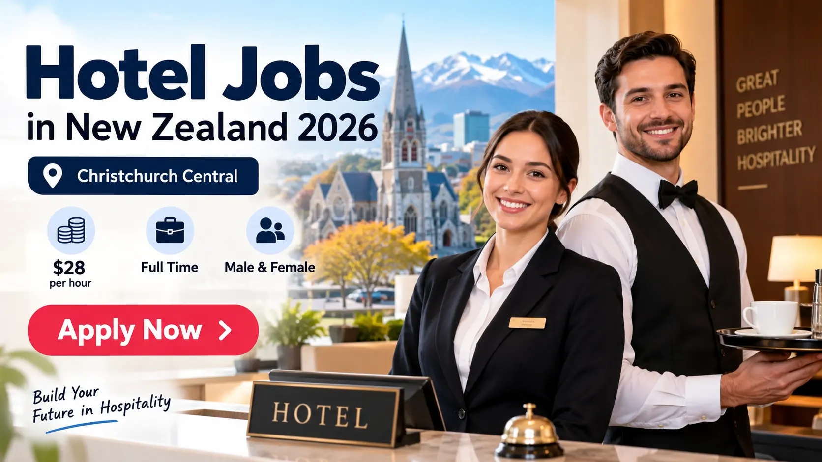 Hotel Jobs in New Zealand 2026