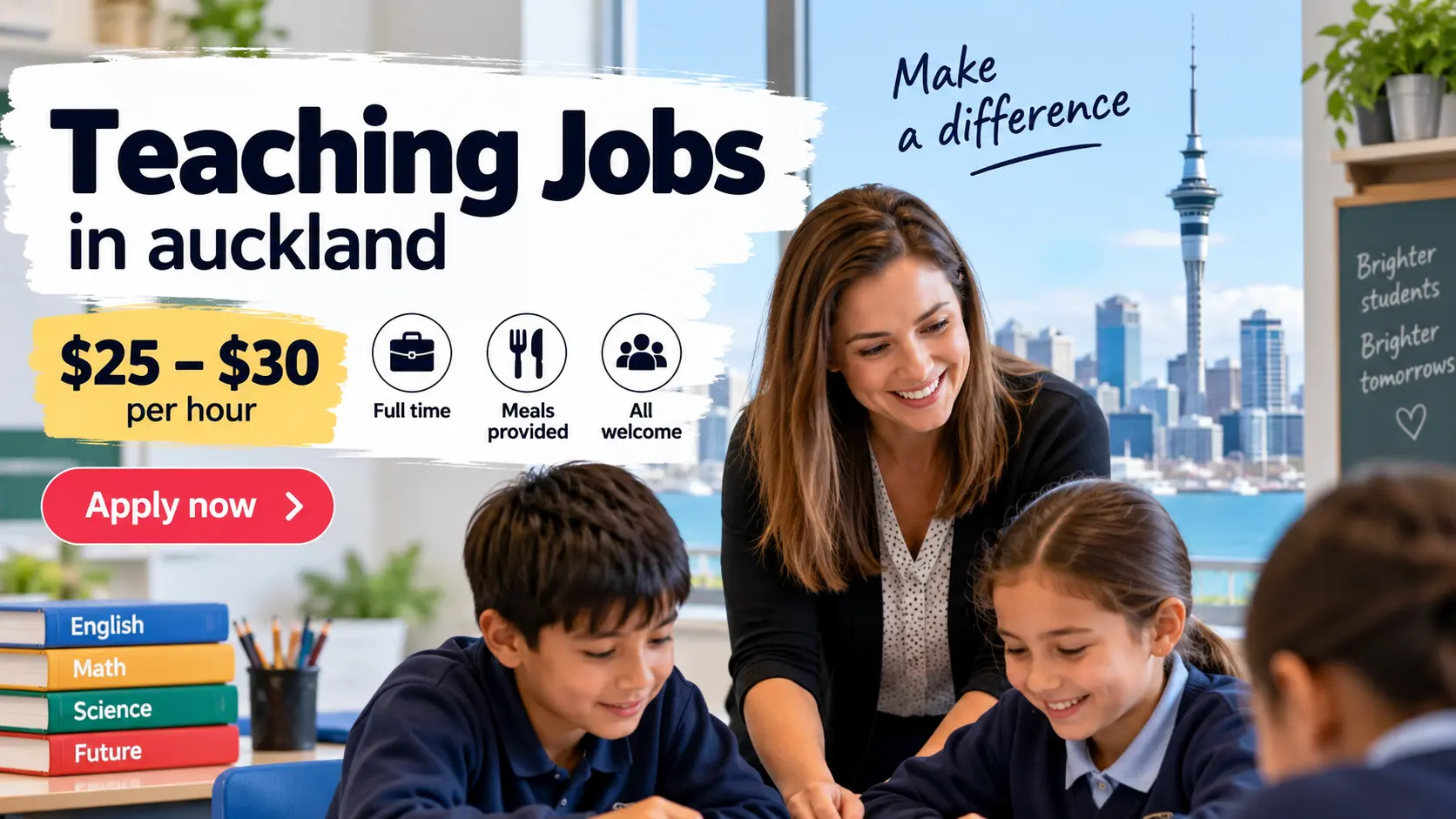 Teaching Jobs in Auckland, New Zealand 2026
