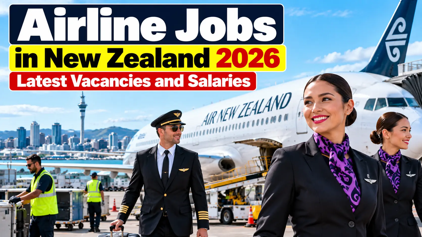 Airline Jobs in New Zealand 2026