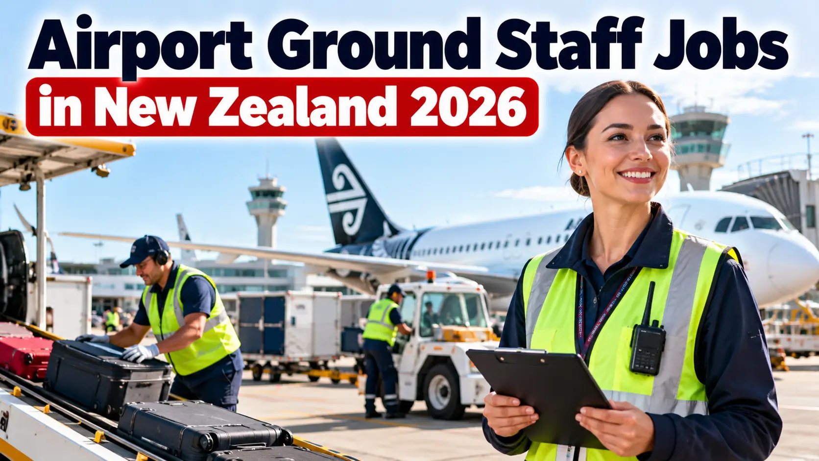 Airport Ground Staff Jobs in New Zealand 2026