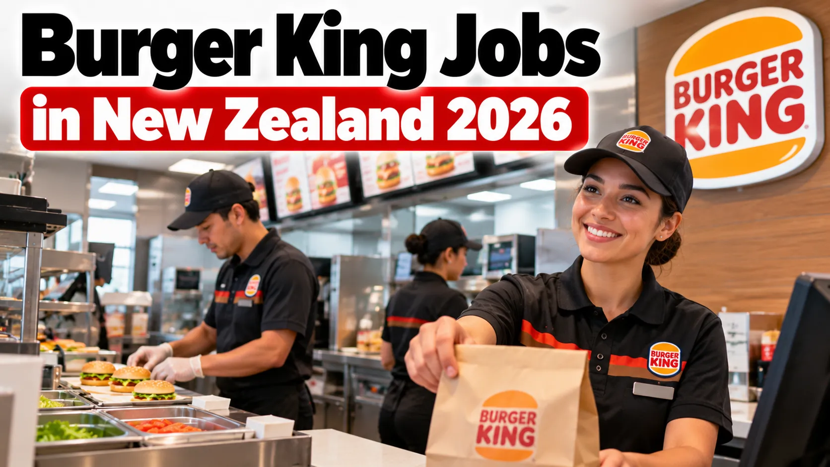 Burger King Jobs in New Zealand 2026