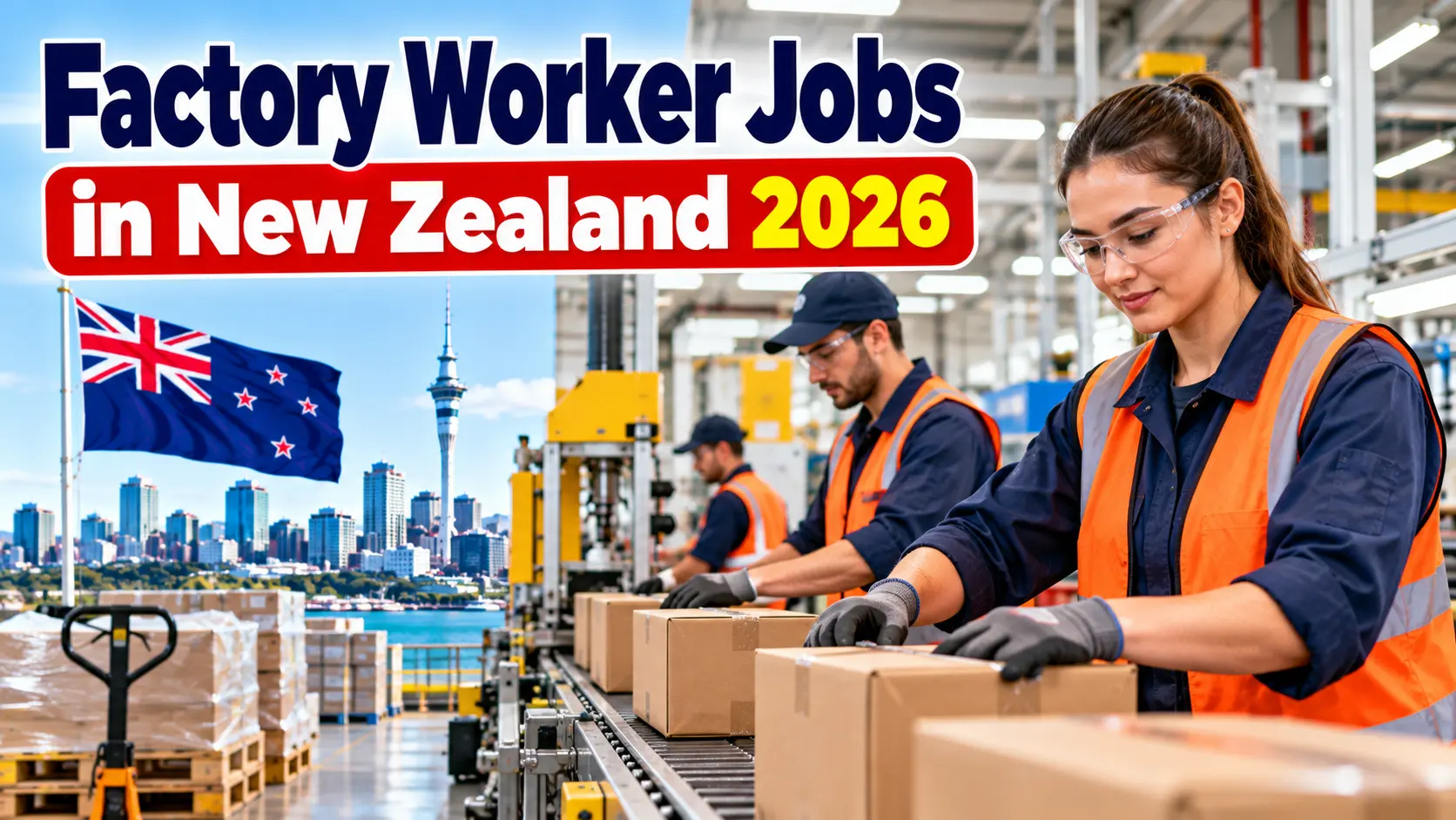 Factory Worker Jobs in New Zealand 2026