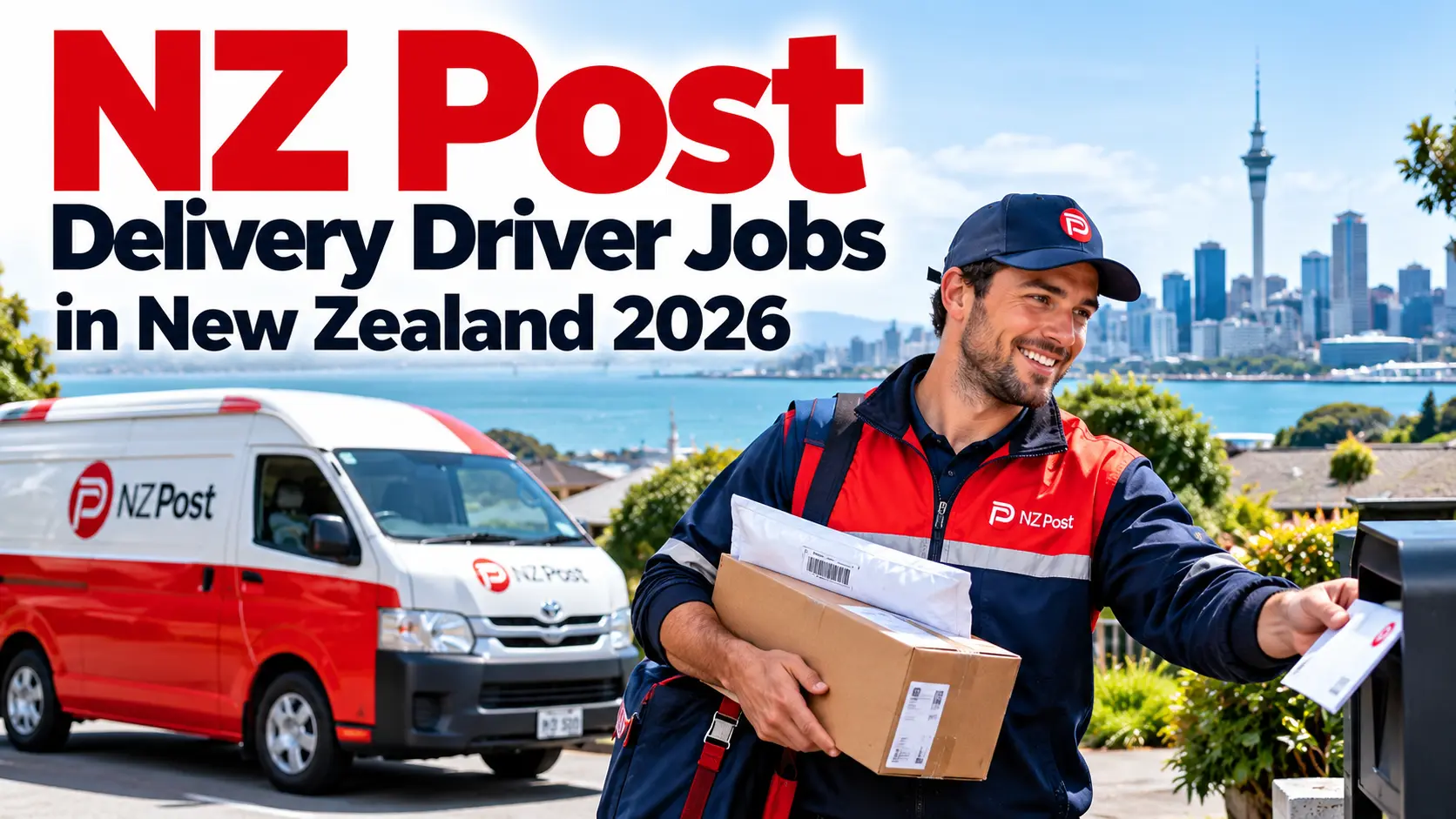 NZ Post Delivery Driver Jobs 2026