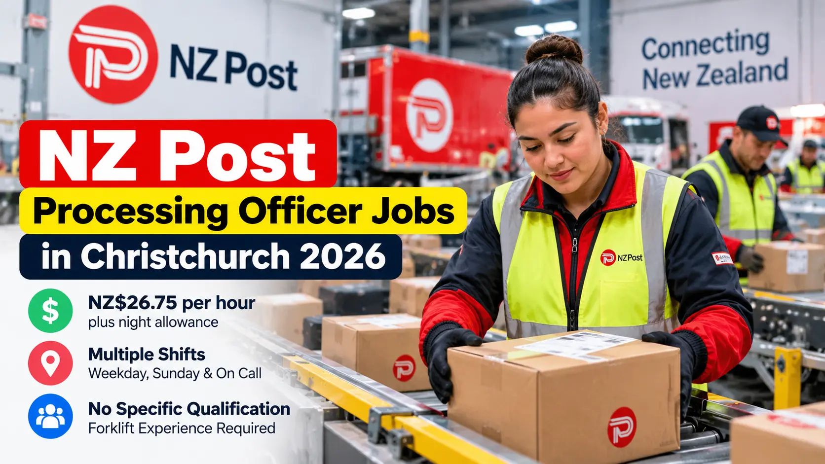 NZ Post Processing Officer Jobs Christchurch 2026