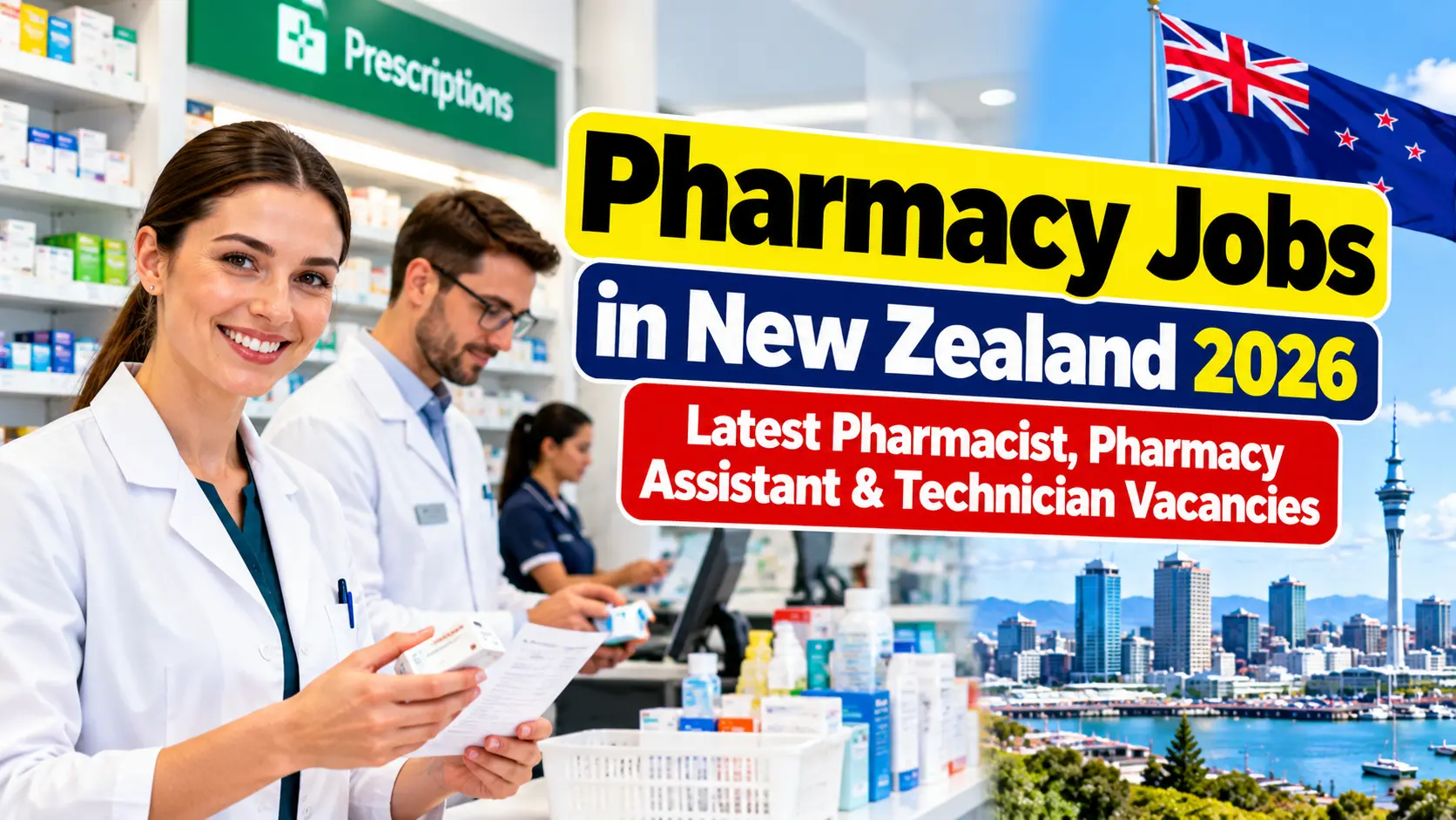Pharmacy Jobs in New Zealand