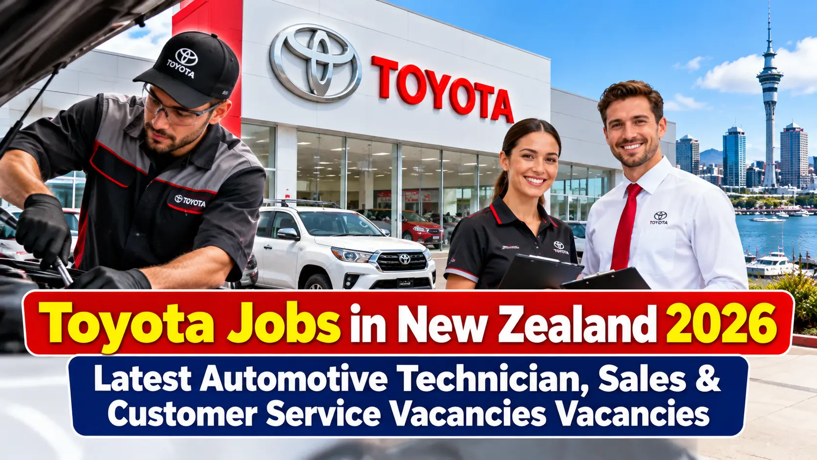 Toyota Jobs in New Zealand 2026