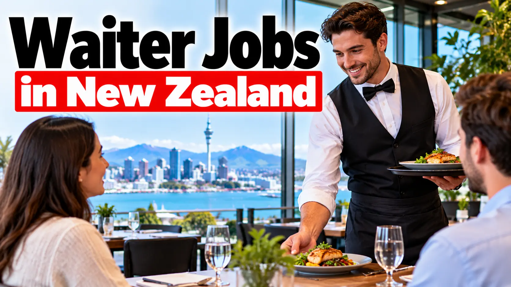 Waiter and Waitress Jobs in New Zealand 2026