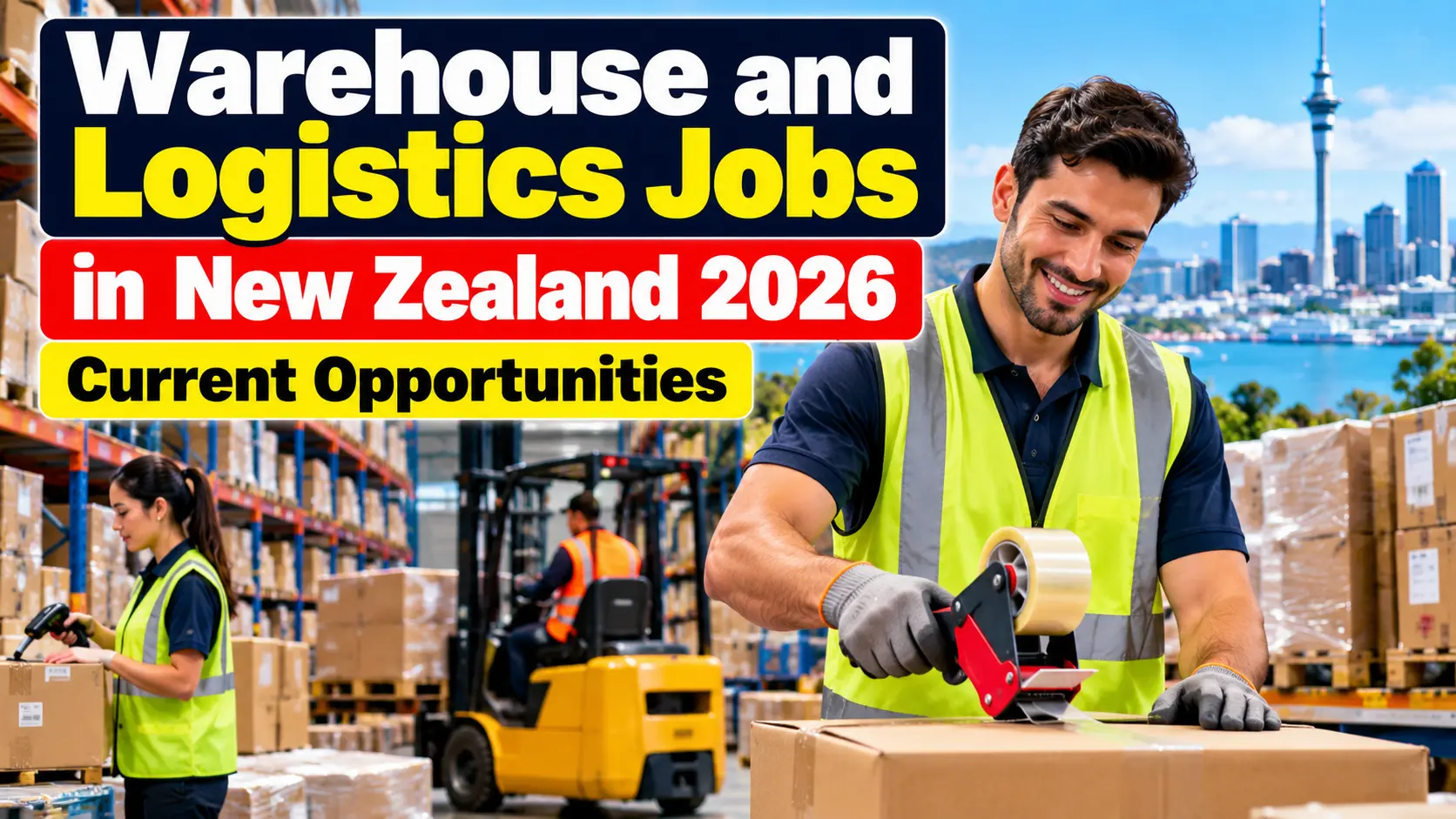 Warehouse and Logistics Jobs in New Zealand 2026