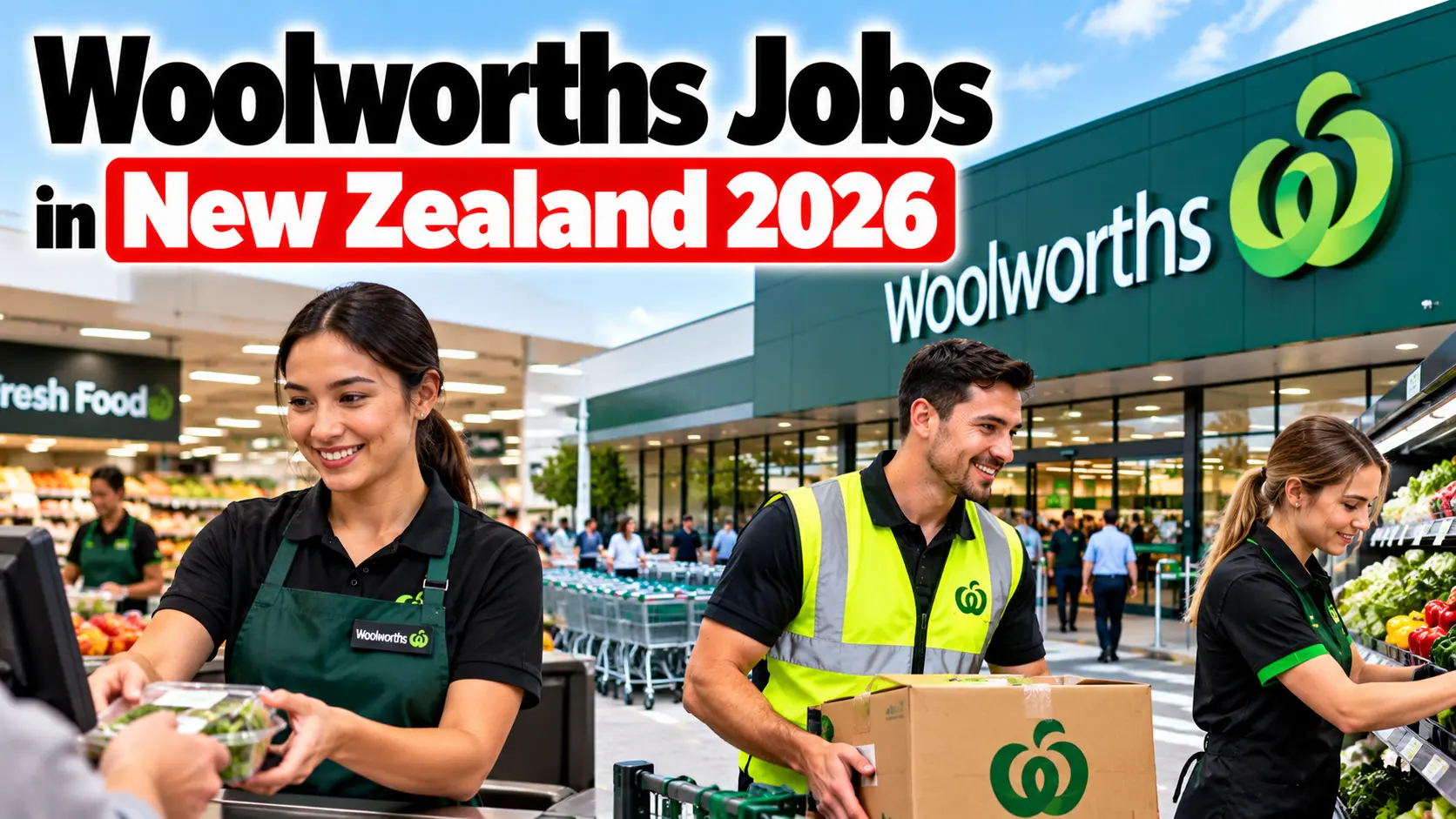 Woolworths Jobs in New Zealand