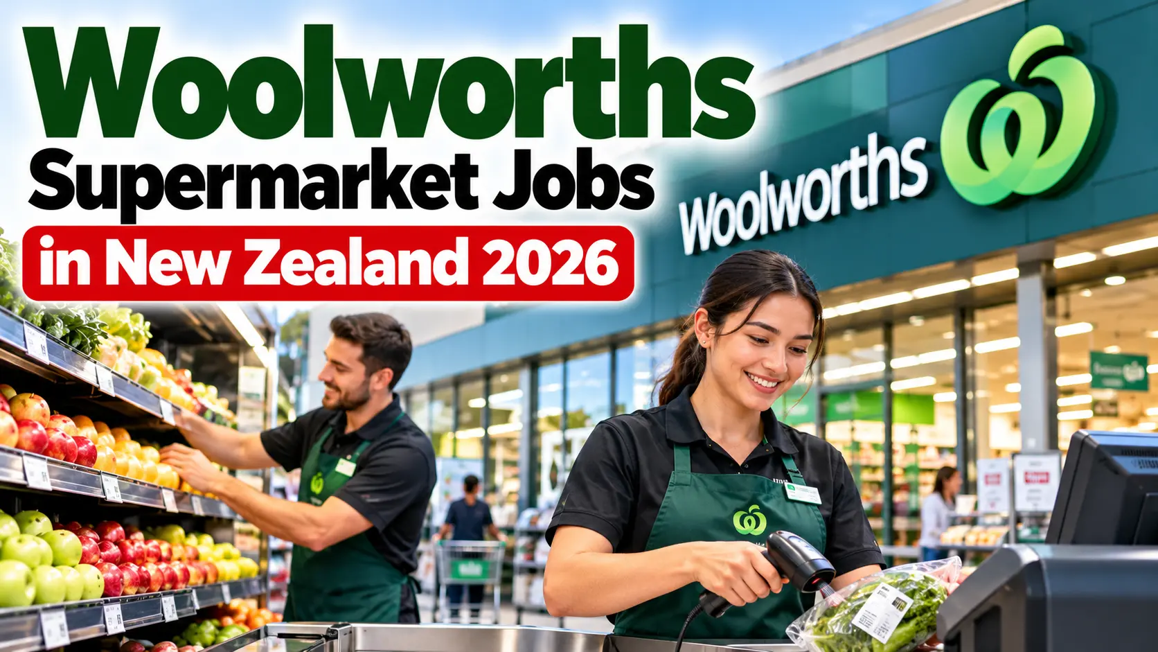 Woolworths Supermarket Jobs in New Zealand